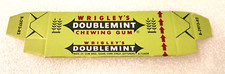 Vtg Wrigleys Doublemint Chewing Gum POS Faux Pack Wrapper Display 1960s Nice NOS picture