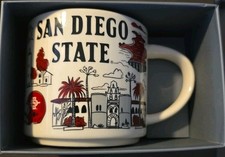 Starbucks Coffee Mug San Diego State University 2023 Been There Series 14 oz NEW picture