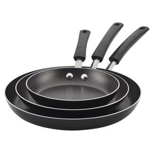 Farberware Easy Clean 3 Pcs Nonstick Frying Pans / Skillets, Dishwasher Safe picture