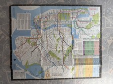 Vintage March 1992 NYC Subway Map MTA NYCTA New York City Transit Foldout picture
