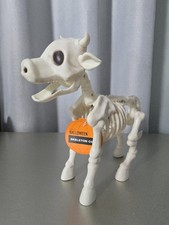 Cow Skeleton Halloween Decoration Skeleton Statue Halloween Cow Skeleton Decor picture