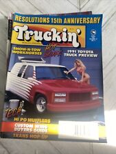 Truckin Magazine April 1991 The '91 Toyota Truck Review picture