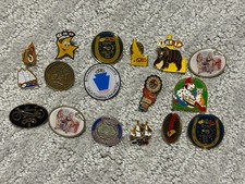 Lot of (17) IOOF Odd Fellows Fraternal Pins picture