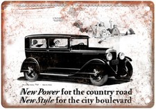 Vintage 1928 Pontiac Auto Ad Reproduction Metal Sign A12197 picture