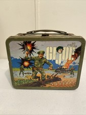 VINTAGE 1960s GI JOE METAL LUNCHBOX *NO THERMOS* picture
