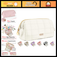 Large Soft Pencil Case Pouch with Zipper, Multi-Functional Pen Bag for School & picture