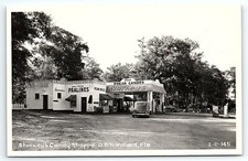 1940s HILLIARD FL STUCKEY'S CANDY SHOPPE US HWY 1 PRALINES RPPC POSTCARD P5332 picture