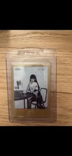2026 Topps Chrome - Jennie:  Monochrome Mementos MM7 GOLD REFRACTOR 37/50  picture