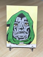 2025 Topps Marvel Comic Book Heroes DOCTOR DOOM SKETCH AUTO 1/1 ERIK MULLER picture