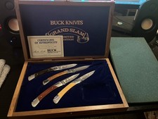 Buck Knives 501 Grand Slam Limited Edition Set #0443 w/ COA & Box - No Buckle picture