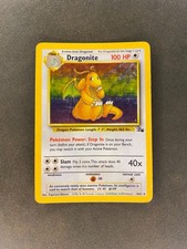Dragonite 4/62 - Holo Rare - Fossil Set - Vintage 1999 Pokemon Card picture