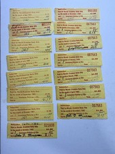 Lot 15 1962 LA Herald-Examiner Newspaper Receipts Historical Ephemera picture