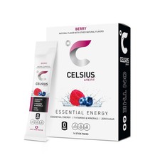 CELSIUS On-The-Go Powder 3.08 Ounce (Pack of 1), Berry Blast - 14 Packets picture
