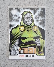 2021 Upper Deck Marvel Allure - Dr. Doom - Mitch Ballard 1/1 Auto Sketch Card picture