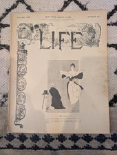 1895 LIFE Magazine — Marion Crawford, Madame Sans-Gêne, Golf, Pabst — March 14 picture