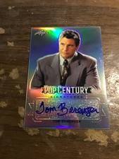 Tom Berenger 2019 Leaf Metal Pop Century Silver Auto  SNIPER picture
