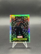 2024 Topps Chrome Marvel Miles Morales /399 Spider Web Refractor #81 picture