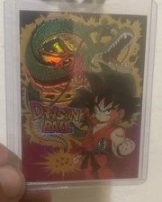 Rare Dragon Ball Card - Chromium promo -1995 FUNimation - Japan Printing picture