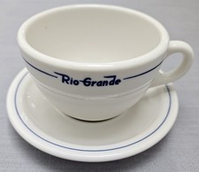Rio Grande railroad cup and saucer set picture