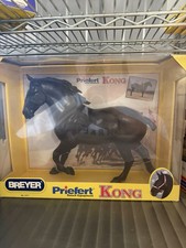 Breyer Priefert Hitch's Kong Percheron Traditional Scale picture