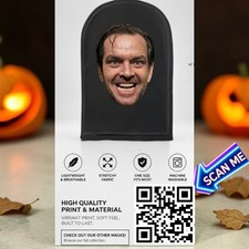 The Shining Jack Nicholson Mesh Mask See-Thru Halloween Costume Cosplay  picture