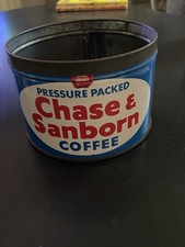 Chase and Sanborn Vintage Drip Grind Coffee Tin picture