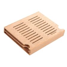 Cigar Caddy Boveda Humidification Holder (Holds 4 Packs), Brown, 7¼” L x 6