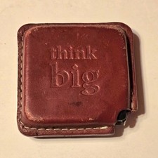 VINTAGE SACCHI Think Big MEASURING TAPE picture