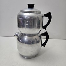 VINTAGE KWIK DRIP WEST BEND ALUMINUM 18 CUP DRIP COFFEE MAKER MADE IN USA picture