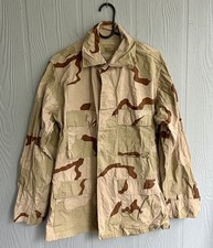 DESERT BDU COAT, GI SURPLUS, TRI-COLOR, M/R, 1997 ISSUE picture