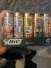 50 Full-size Bic Disposable Lighters  Tray picture