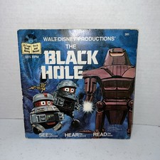 1979 The Black Hole 24 Page Read Along Book And Record Walt Disney Productions picture