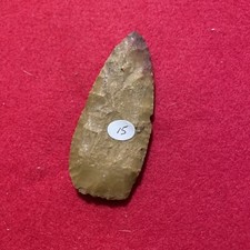 3 1/4 inch Adena Blade Pennsylvania Jasper ex Rich Johnson B-2 picture