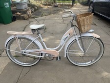 1953 Schwinn Pink starlet ladies bicycle 26” with Basket. In great condition picture