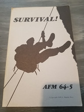 Vintage Air Force Manual Survival Search & Rescue AFM 64-5 1979 Book picture