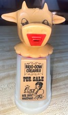 Vintage Whirley Industries Moo-Cow Creamer Ask Your Waitress Diner Kitsch 1970s picture