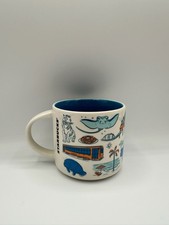 Starbucks Tampa Bay Florida Been There Series 14oz Mug Blue 2022 Ceramic Cup picture