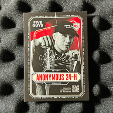 Five Guys World Burger Games Anonymous 24-H Finalist Card Peter Le 2026 picture