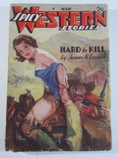 Spicy Western Stories #17 March 1938 (Culture) GD/VG  Bound GGA Cover Art picture
