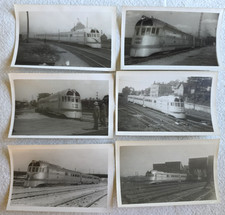 C. 1940s Flying Yankee Boston & Maine, Maine Central Railroad Photo Lot Of 6 picture