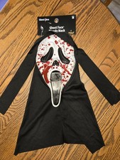 SPIRIT Halloween Bloody Ghostface Adult Size Mask NEW picture