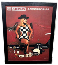 9.5X12 FRAMED SHELBY ACCESSORIES AD REPRODUCTION PRINT picture