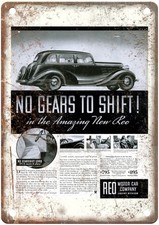1934 Reo Vintage Automobile Ad Retro Look Metal Sign AM8848 picture