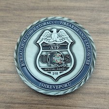 ATF Special Agent Shreveport Louisiana Bureau Challenge Coin picture