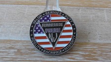 Runnemede Police Department 30th District NJ Challenge Coin #G75 picture