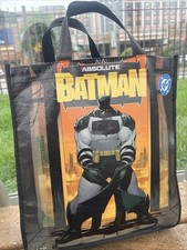 Absolute Batman DC Reusable Tote Bag (2026) Dual Sided Graphics New In Stock picture