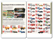 2003 Diecast Cars Toy 2 PG PRINT AD ARTICLE - TOMICA TOWN Tomy Ertl Scooby Doo picture