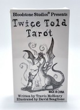 Twice Told Tarot Travis McHenry Hand Drawn Deck LE 300 Sold Out OOP Sealed picture