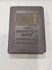 VTG Mprris Savings Bank Springfield Ohio Promo Coin Bank Book of Thrift No Key picture