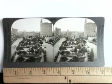 Alamo Plaza San Antonio Stereoview Keystone View Co. 1900s Texas History picture